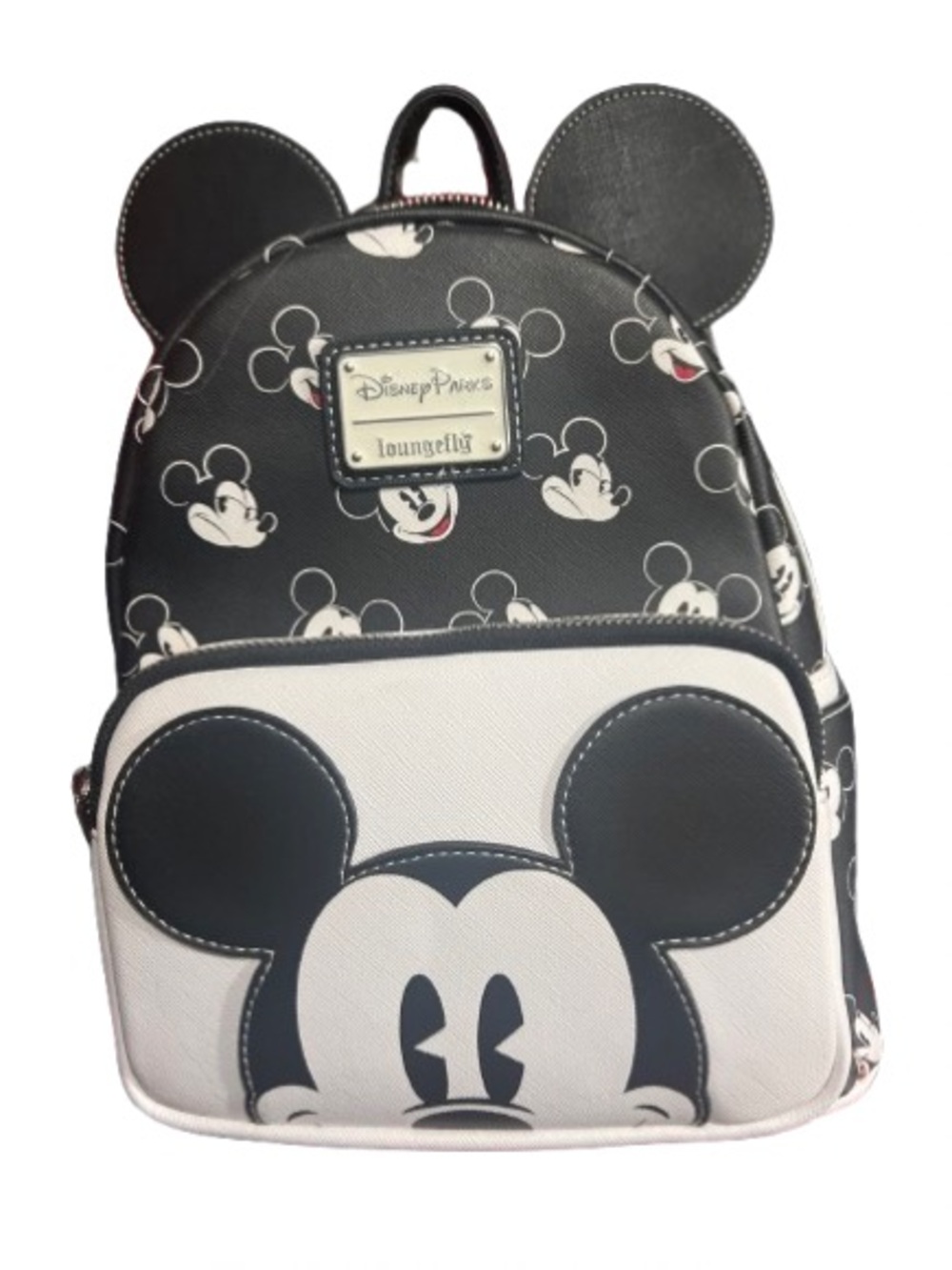 Disney Black & White Mickey Mouse Loungefly Backpack